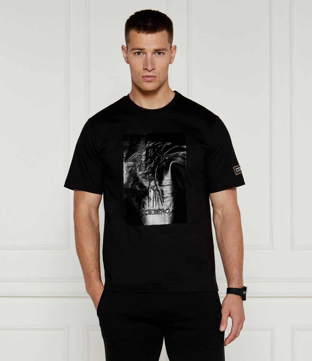 Футболка Iceberg - черный(245 I1P F02B 6304)