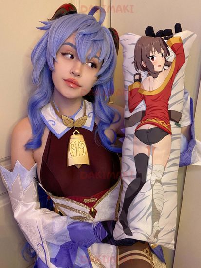 Мини дакимакура Мегумин из Этот замечательный мир арт. M0582, 60х20 см