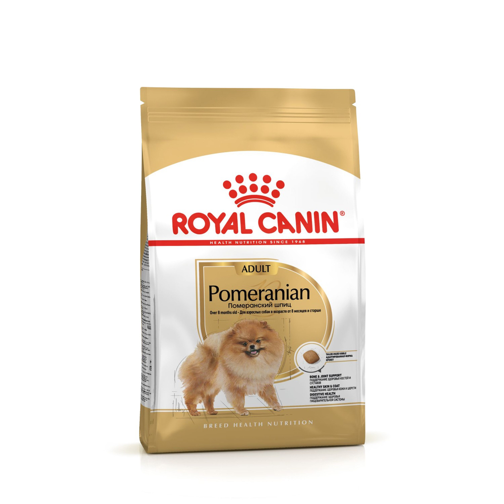 Royal Canin Pomeranian Adult Померанский Эдалт Корм сухой для взрослых собак породы Померанский Шпиц старше 8 месяцев 500г