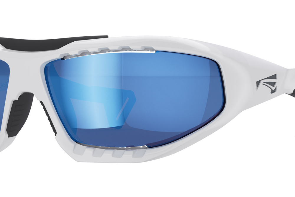 Спортивные очки LiP Surge / Gloss White - Black / PC Polarized / VIVIDE Ice Blue Lens