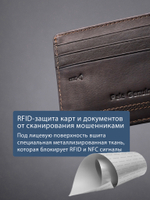 B240043R CASTANHO - Картхолдер с RFID защитой MP