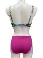 Купальник ортопедический после мастэктомии с кармашками Amoena Sydney 40D/46D pink