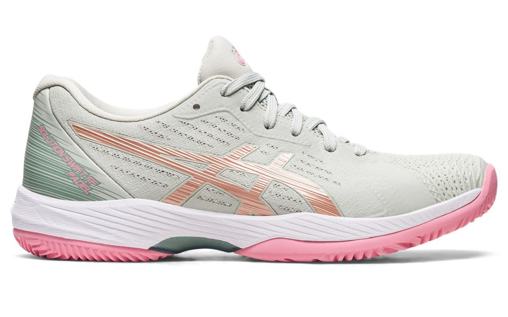Женские кроссовки для Падел Asics Solution Swift FF Padel - light sage/rose gold