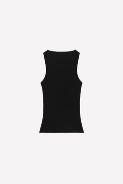 ZARA X LUDOVIC DE SAINT SERNIN ТОП БЕЗ РУКАВОВ, ЧЕРНЫЙ