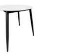 Стол Uni-Form-R.2B SBlack/White Matt Marble 727*800*800