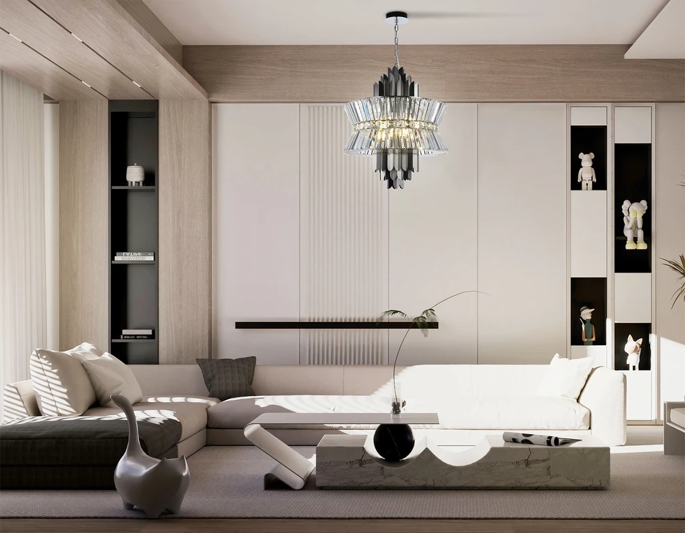 Подвесная люстра Ambrella light CRYSTAL LH41020