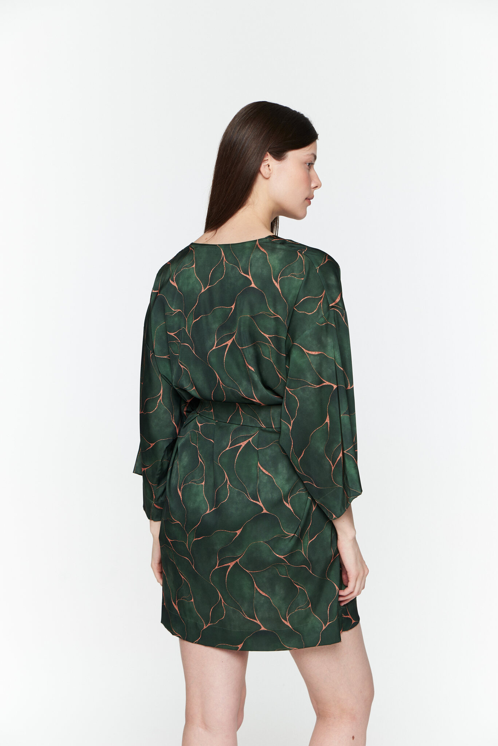 Халат из натурального шелка