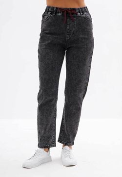 Джинсы на резинке больших размеров