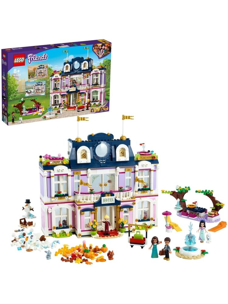 Конструктор LEGO Friends 41684 Гранд-отель Хартлейк Сити