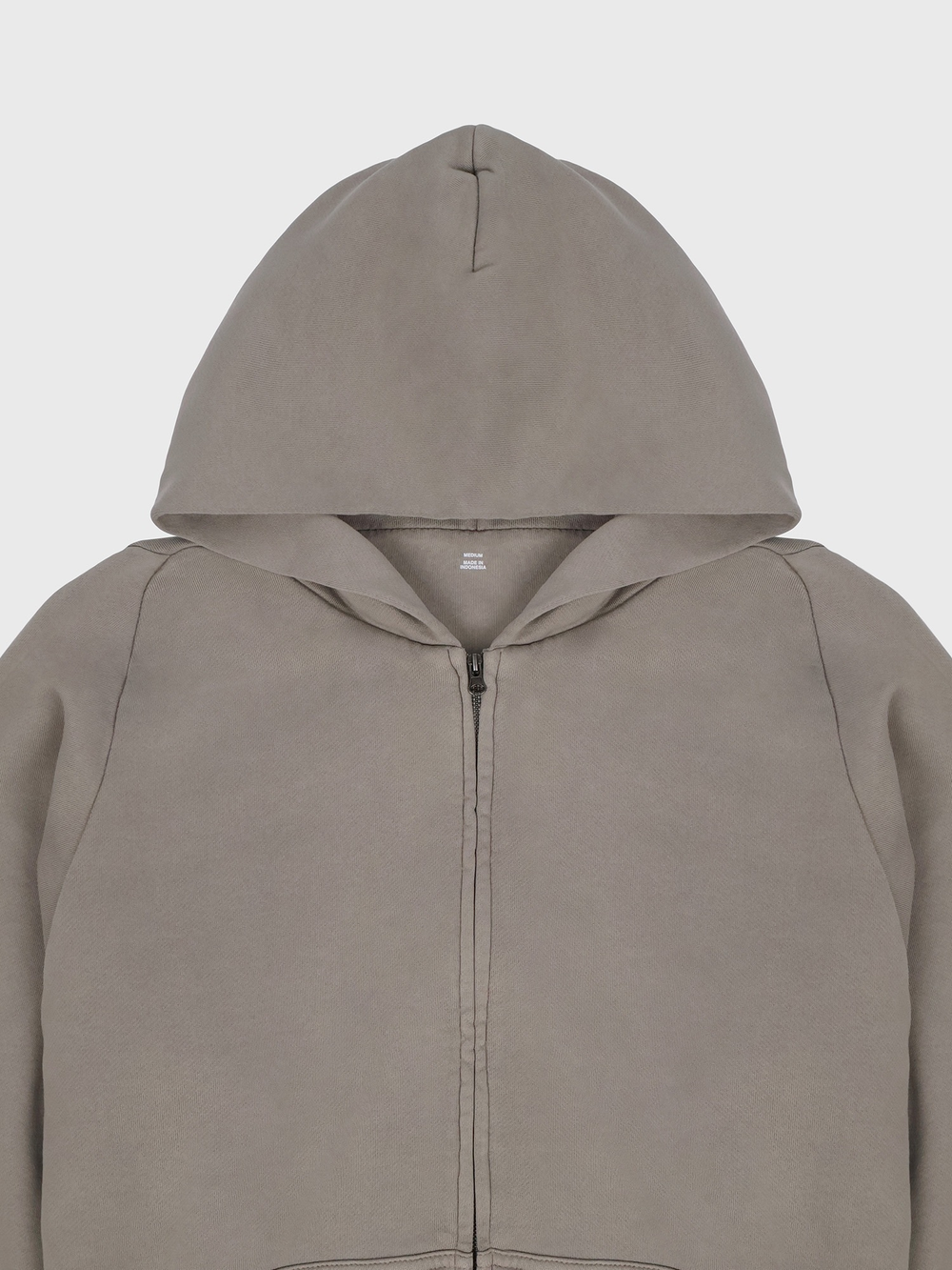 Худи на молнии Yeezy x Gap H14 Unreleased Light Grey
