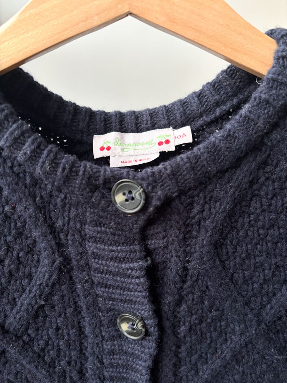 Вязаный жилет Bonpoint, 140