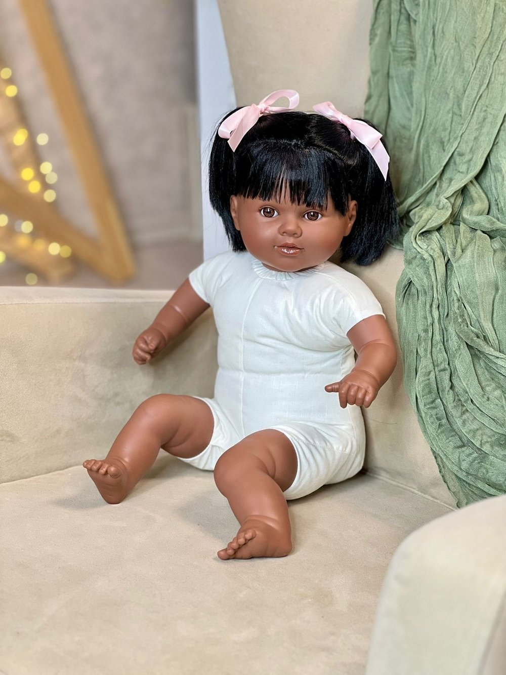 Кукла Berbesa мягконабивная 52см Carla (7220NS)