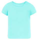 Футболка для девочки супрем мятный р.86, 1 шт.