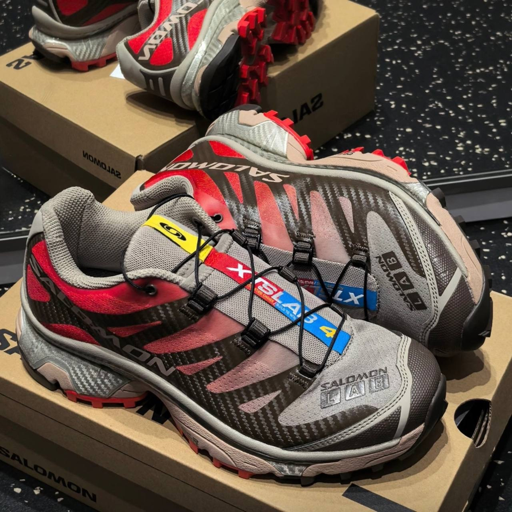 Salomon XT‑4 "Vintage Khaki Red"