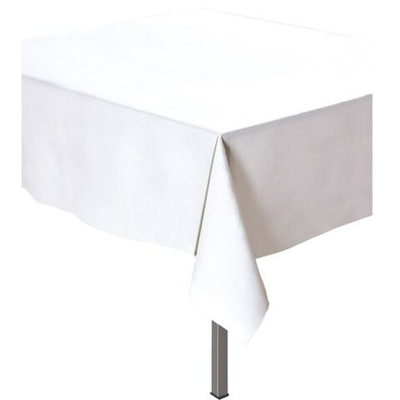 Скатерть Делюкс Белая 274 на 137 см.