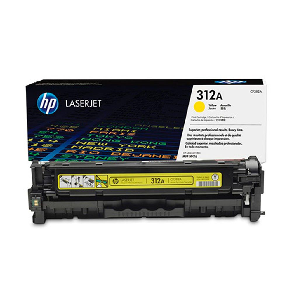 Картридж HP CF382A (312A) для M476 желтый (2700 стр)