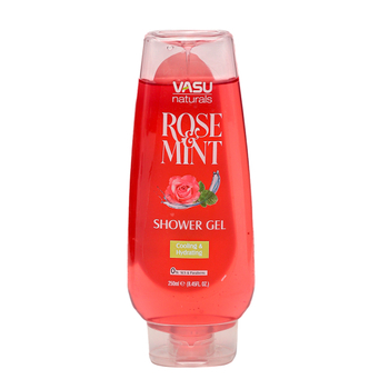 Гель для душа Trichup Vasu Shower Gel Rose & Mint Роза и Мята 250мл