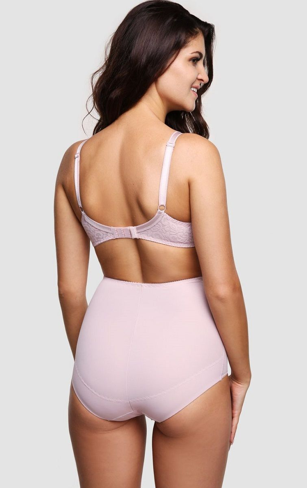 Бюстгальтер-балконет с мягкими трехразрезными чашками (Размер: 70E) (Цвет: белый)