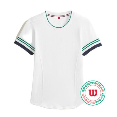 Женская теннисная футболка Wilson Baseline Seamless T-Shirt - White