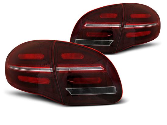 Задние фонари LED BAR RED WHIE SEQ для Porsche Cayenne 958