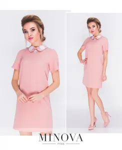 Платье 3093-пудра Minova