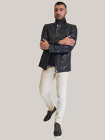 Мужская кожаная куртка