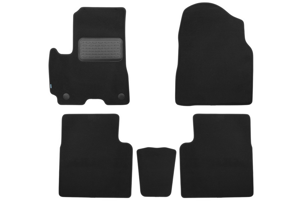 Коврики в салон для LIFAN X 60 2011-2015, 2015-2016, 2016-, кроссовер, 5 шт. (текстиль) KVR03730422110KH