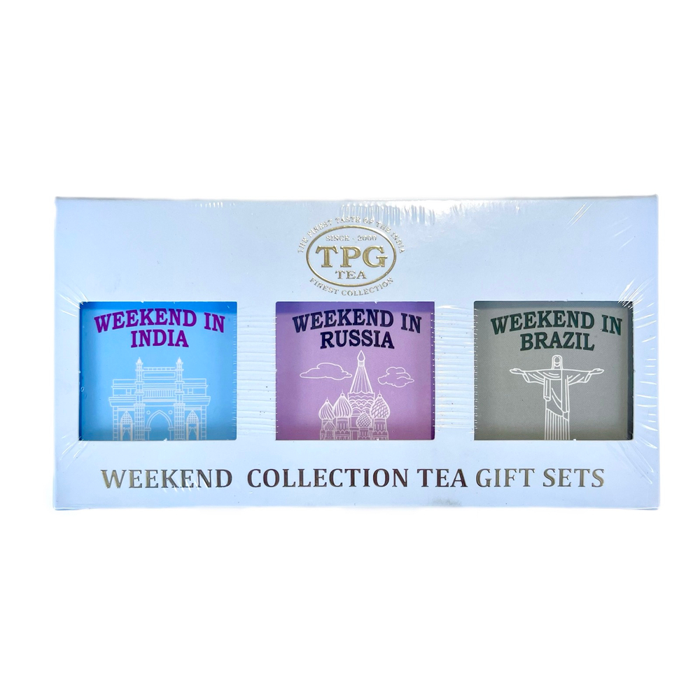 Набор чая (Индия,Россия, Бразилия) Weekend Collection