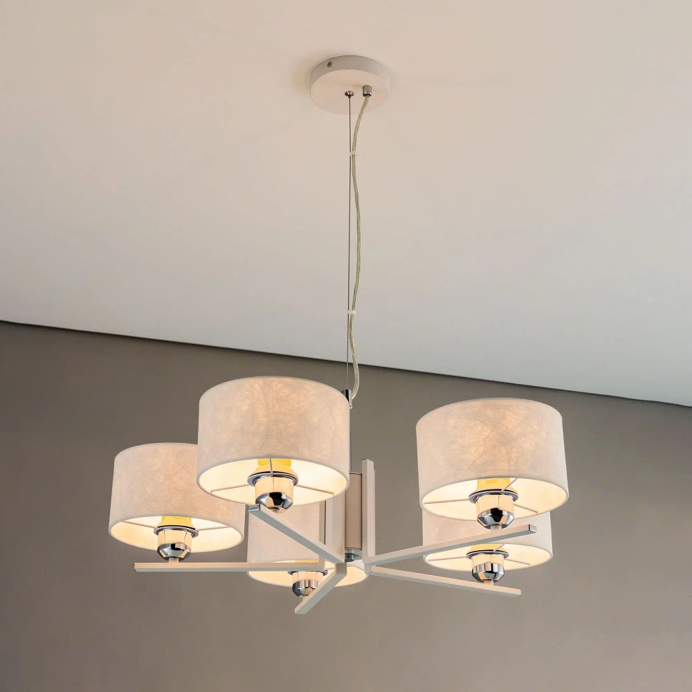 Citilux Тильда CL469150 Люстра подвесная с абажурами Белая