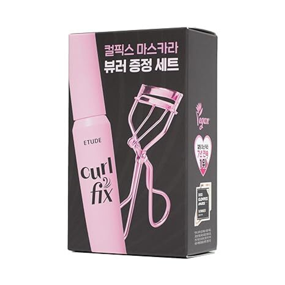 Etude Curlfix Mascara & Eyelash Curler Set