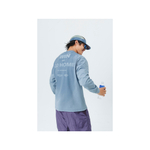 Лонгслив Nothomme Blue Water Printed Longsleeve "Gray Blue"