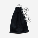 Мешочек из велюра, брендирование на ленте