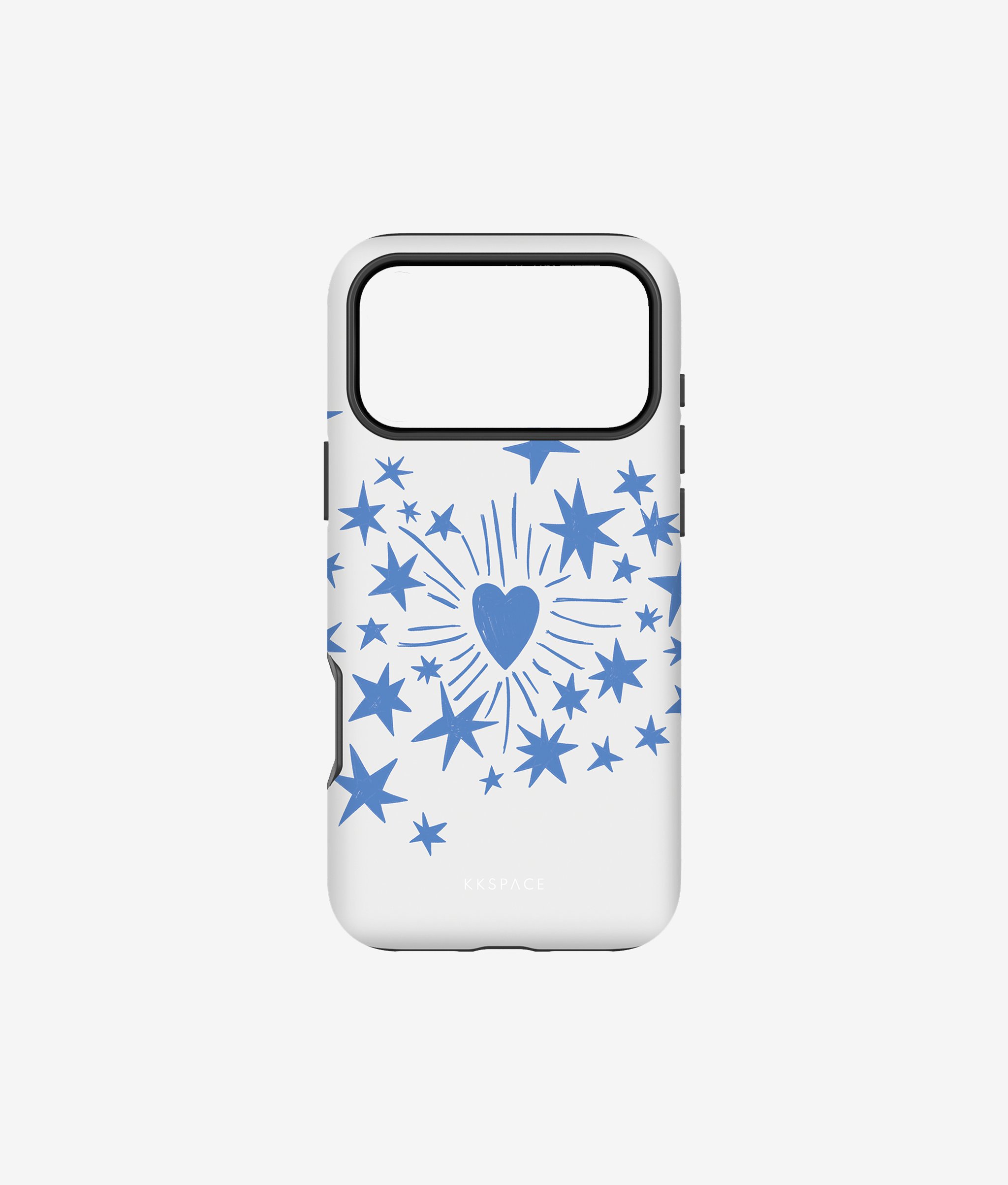 Чехол STARS ALIGNED (белый+синий) для iPhone