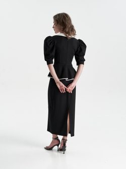 Жакет «Жена Президента» в черном оттенке