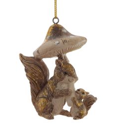 GAEM Изделие декоративное подвесное "Белка", L6,5 W4,5 H7,5 см, 2в.