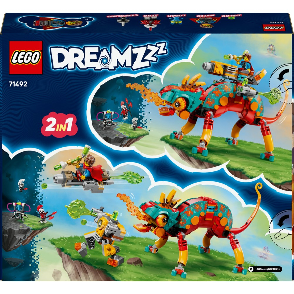 LEGO DREAMZzz - Огненный хамелеон Матео 71492