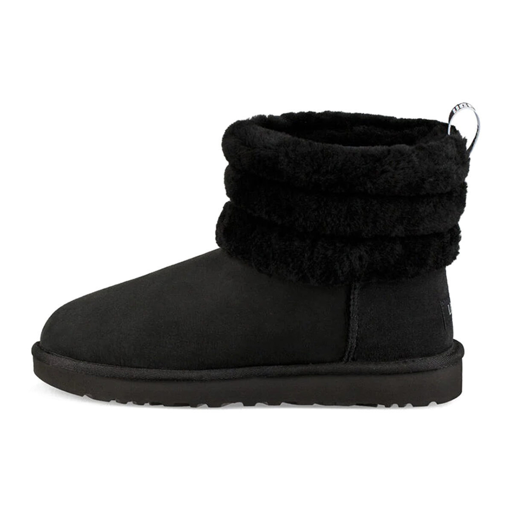 Сапоги UGG Classic Mini Fluff Quilted Boot, 1098533-BLK