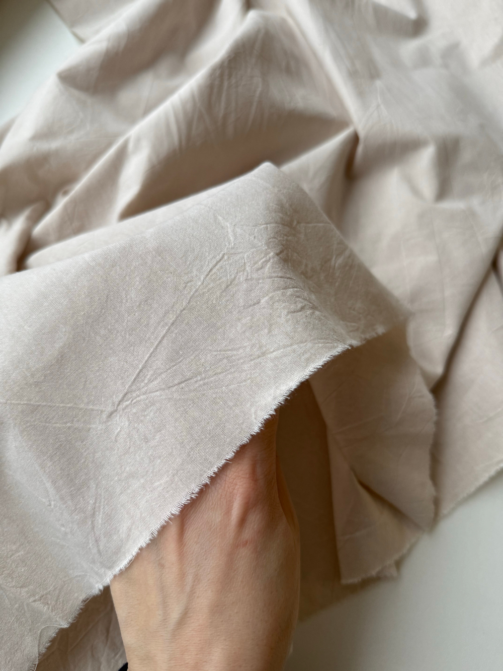 Вареный хлопок 250см. Телесный