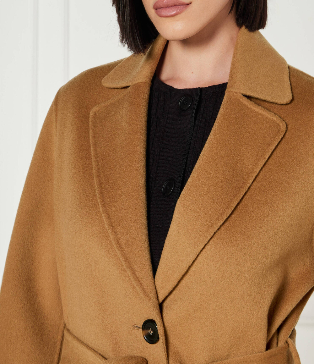 Хлопковое пальто Pinko - светло-коричневый(103819 Y27P)