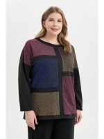 Нарядная кофта джемпер с люрексом