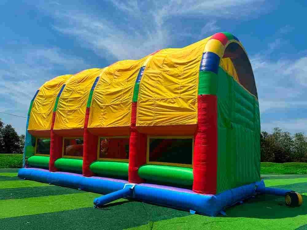 Коммерческий надувной батут «Страна Сафария 3» 10*6*6 м