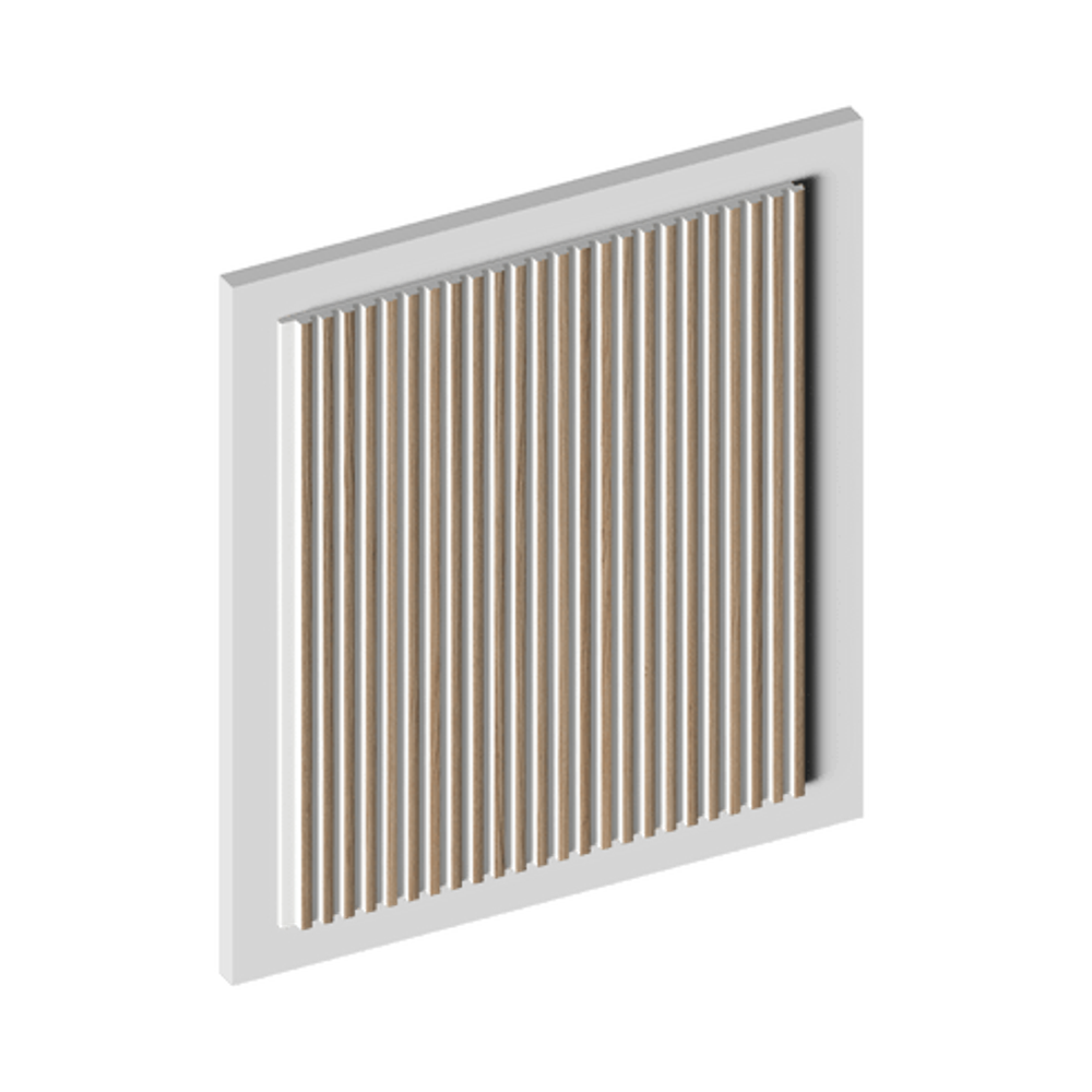 Стеновая панель HiWood декорированная, 270x12 см