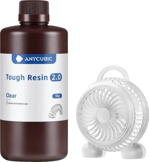 Фотополимерная смола Anycubic Tough Resin 2.0 Прозрачный, 1 л