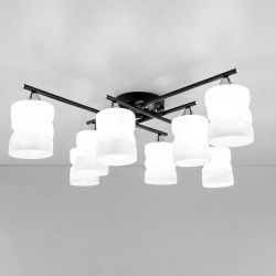 Citilux Нильс CL132185 Люстра потолочная Чёрная