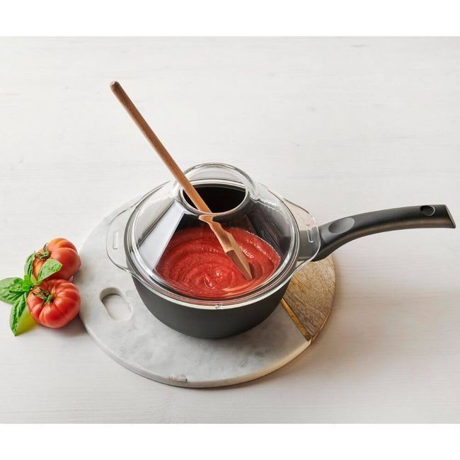 Ковш с крышкой вулкан TVS Gli Speciali 20 см ( 2,5 л)