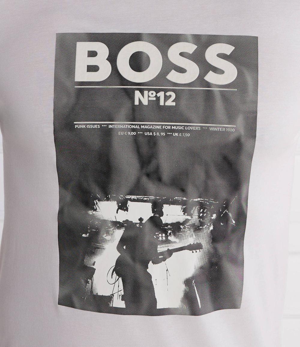 Футболка Te_BossTicket BOSS ORANGE - белый(50515829)