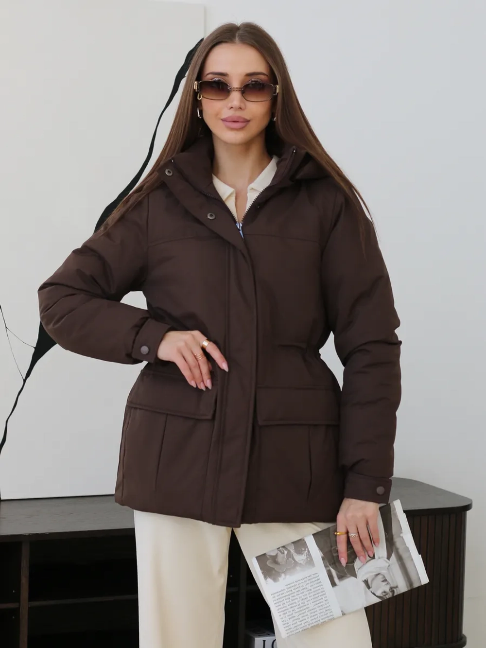 Куртка демисезонная с капюшоном