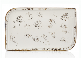 Блюдо прямоугольное "Elegance" 35*21см. фарфор By Bone