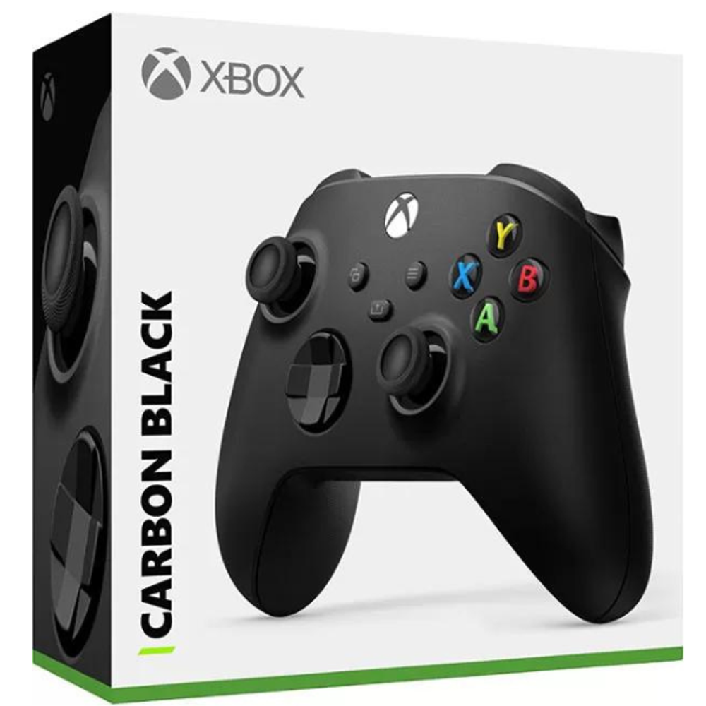 Беспроводной геймпад для Xbox One/Series/ПК (Carbon Black, черный, QAT-00009)