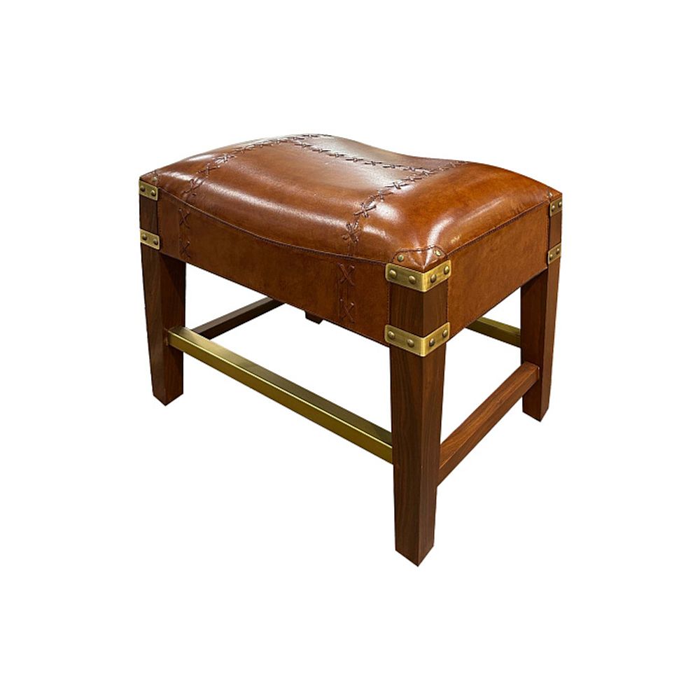 Табурет желто-коричневый